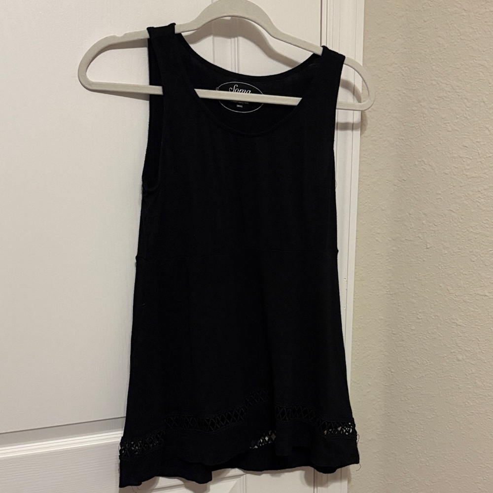 Soma Elegant Trim Tank Top